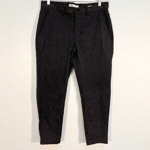 Zara Slim Fit Charcoal Gray Pants